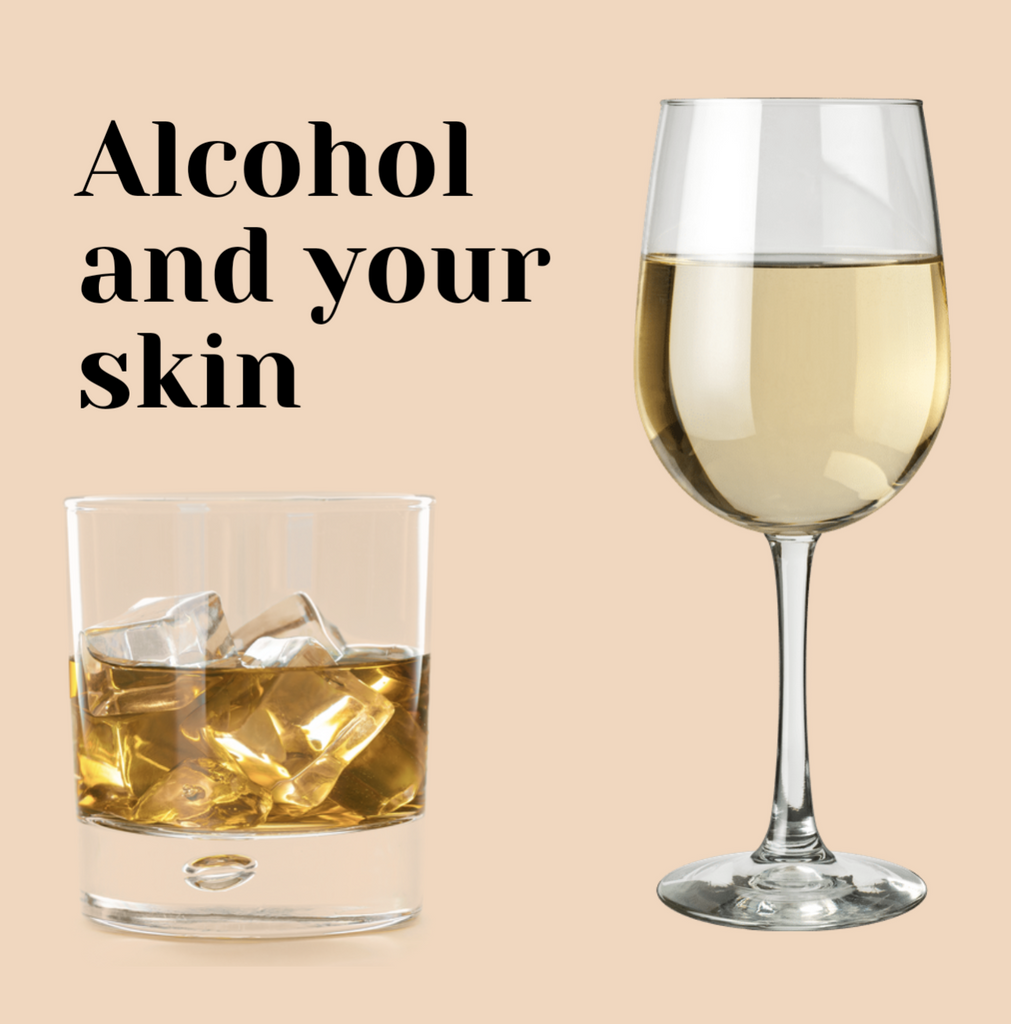 how does alcohol affect your skin?