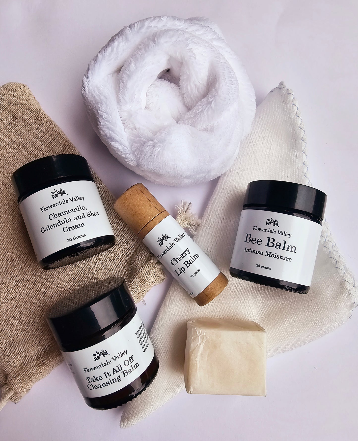 Skincare essentials on the go travel gift set