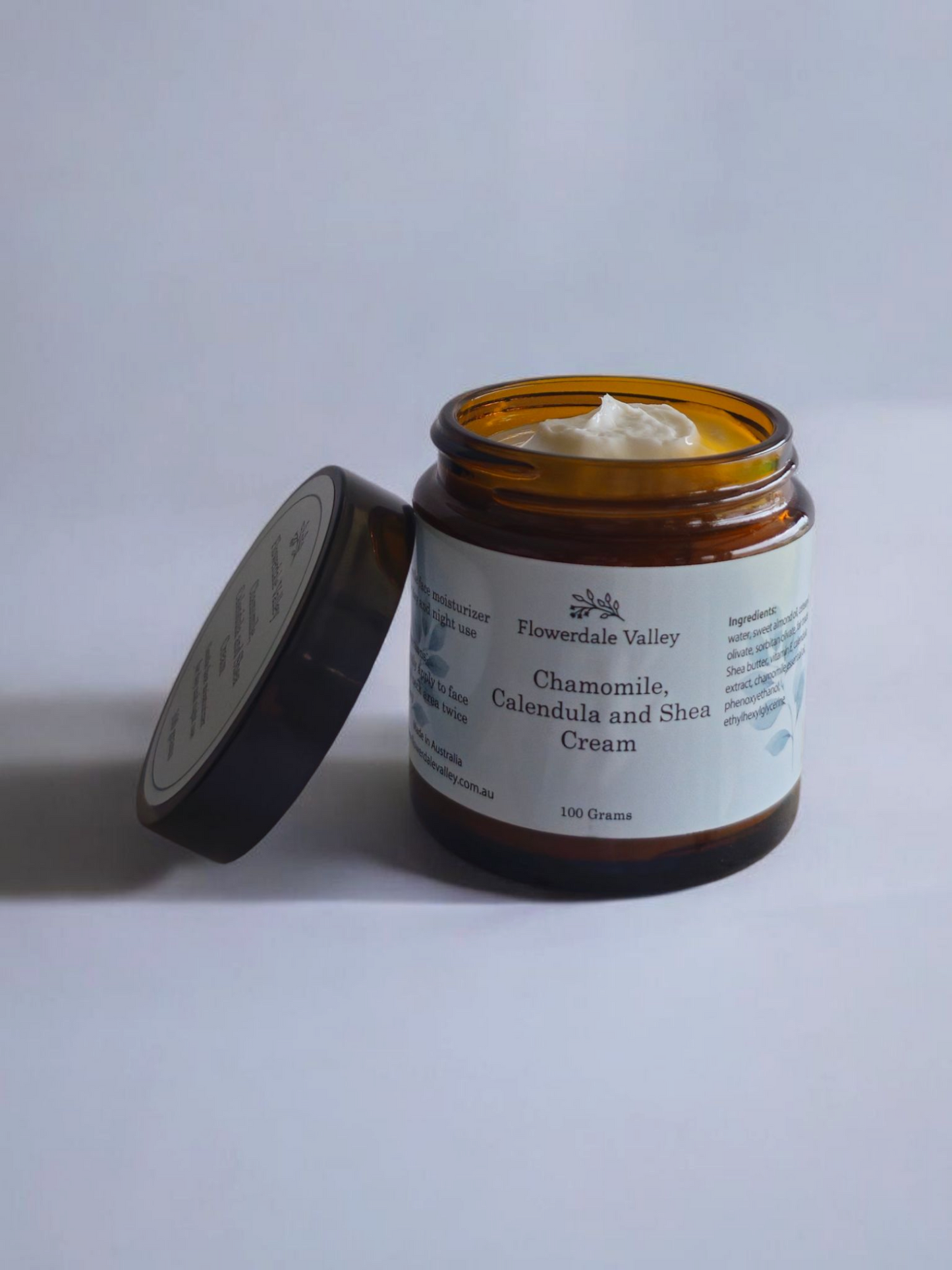 chamomile, calendula and Shea face Cream