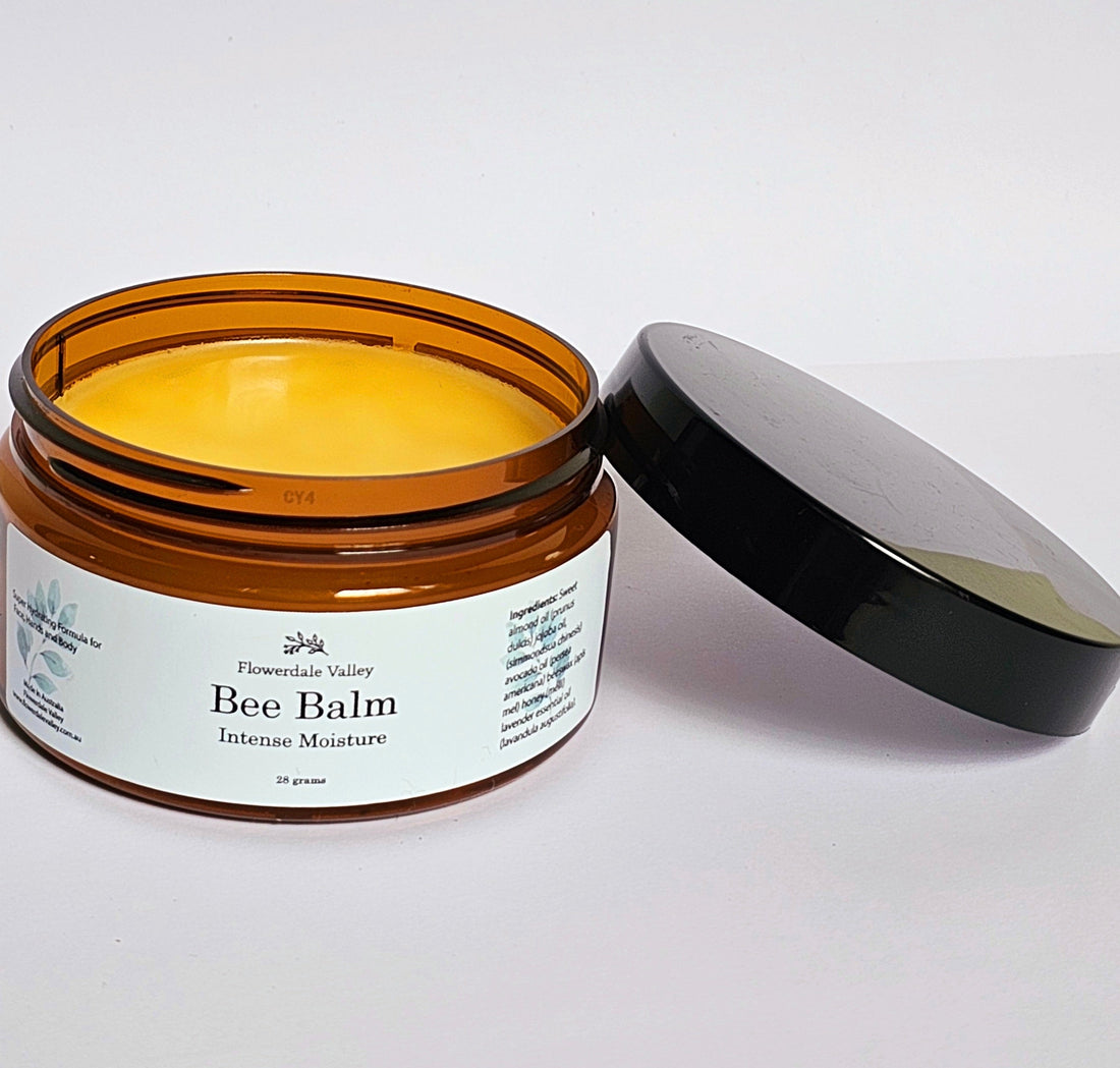 Australian dry winter skin care: Bee Balm edition