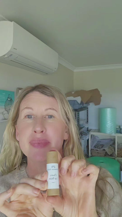 All natural cherry lip balm