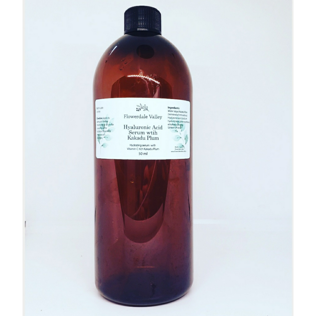 Hyaluronic Acid with Kakadu Plum extract bulk  1 litre bottle